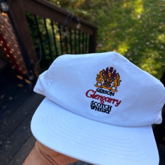 Vintage GIBSON GLENGARRY SCOTCH WHISKY trucker hat snapback - Picture 2 of 5
